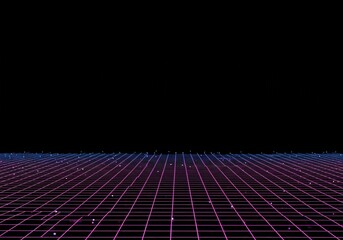 Abstract digital grid showing a critical, unexpected empty space or null data point, symbolizing an invisible failure or missing input ,hole ,glitch ,absence