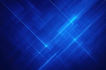 Obraz premium A blue background with many small squares and lines