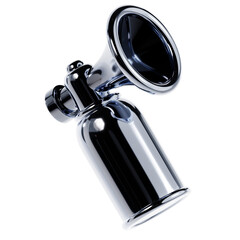 Illustration of a Shiny Silver Air Horn