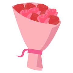 Flower Bouquette Illustration