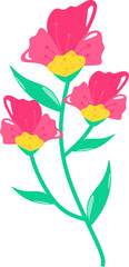 Cute Flower Illustration