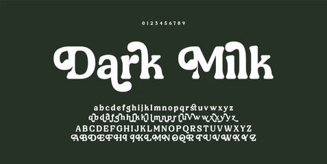 Premium luxury elegant alphabet letters and numbers. Vintage wedding typography classic serif font decorative vintage retro. creative vector illustration