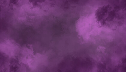 Artistic digital fog effect in jewel-tone purple and black. Vibrant, dark abstract design suitable for overlay or print.