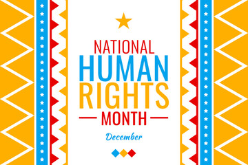 Celebrate national human rights month december rights equality justice freedom month event