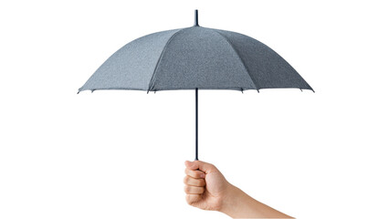 Obraz premium Hand Holding Umbrella: Protection from Rain and Sun