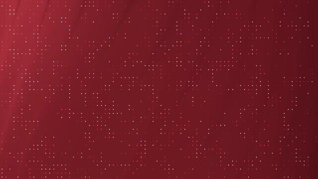 Red background with small white dots pattern suitable for digital backgrounds, social media posts, packaging design, and textile prints.