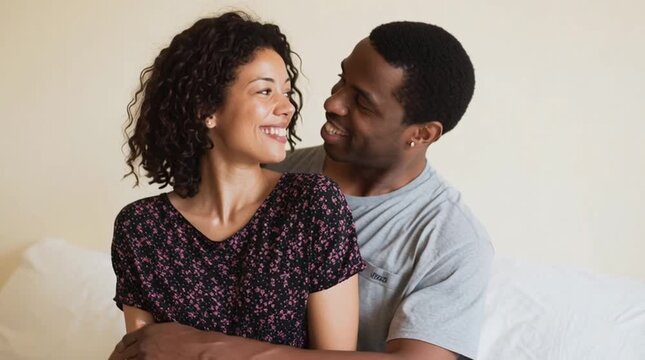 Polyamory. A cheating husband is caught by his wife. Brown skin lovers spend time together - a man is married - when they got busted by his spouse