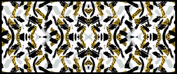 abstract colorful mixed pattern
