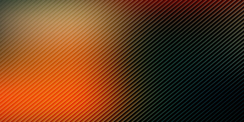 Bright striped background with futuristic vintage aesthetic and nostalgic retro chrome. Dramatic chromatic gradient in retro-futuristic style with warm and cool colors. eps10