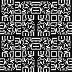 Elegant Swirl Pattern Illustration With Artistic Curves