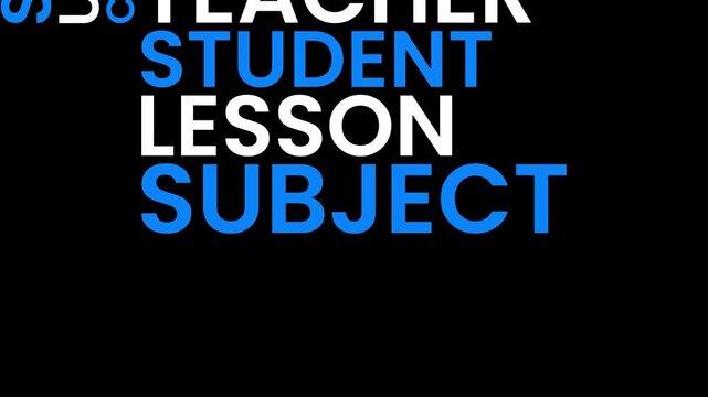 Quote Animation motivational typography alpha channel. Motivational inspirational words positive quotes. Kinetic text motivational animation. 4k animation