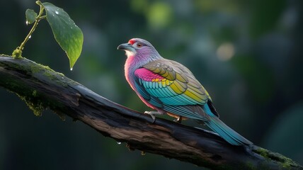 Fototapeta premium The Diversity of Beautiful and Charming Bird Feathers