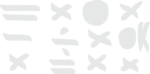 Mathematical symbols and operations