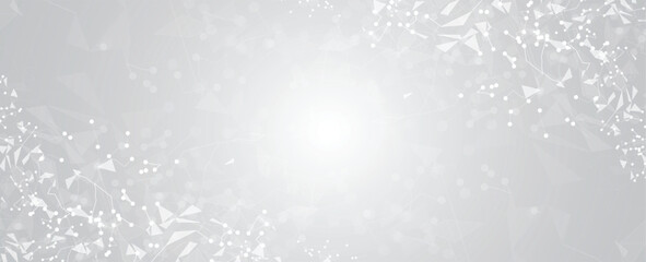 Abstract network technology and science, business background