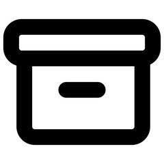 box archive UI icon