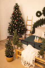 decorated christmas tree