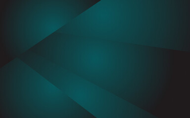 Abstract teal and black geometric pattern with subtle lighting