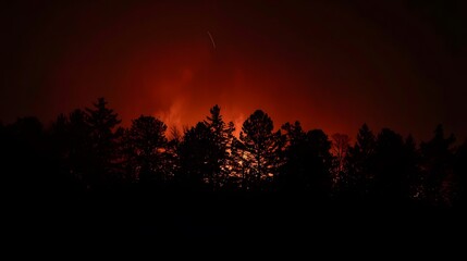 Wildfire Forest Fire Climate Change Environment Disaster Nature Global Warming Smoke