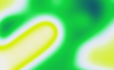 Soft grainy gradient background with green and yellow aura