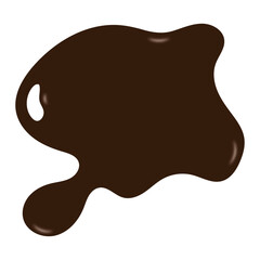 chocolate splash vector