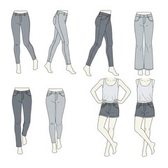 Pants Display Mannequin Collection