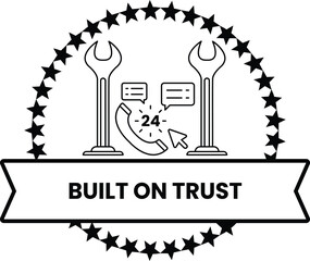A logo for a company that is built on trust