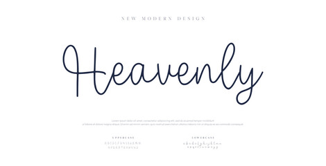 incomplete minimal alphabet capital lettering a to z font family