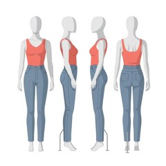 Apparel Mockup Mannequin Collection