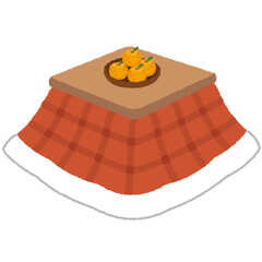 こたつのイラスト