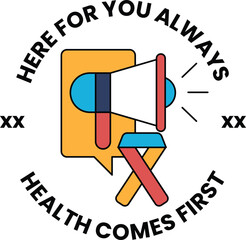 A black and white logo with a microphone