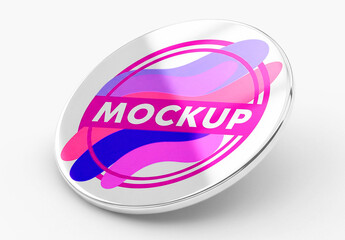 Badge Pin Mockup