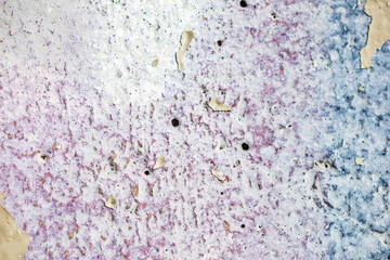 Abstract background of a pink and blue surface, macro
