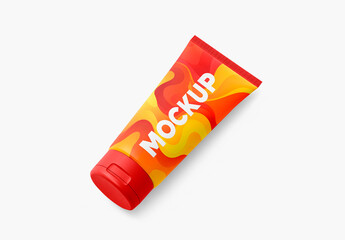 Cosmetic Tube Mockup