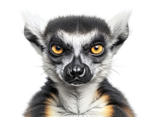 Obraz premium Intense Lemur Portrait