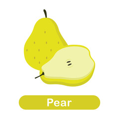 Set of fruits and vegetables. Different colorful vegetables and fruits. All kinds of green vegetable and fruit 