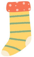 santa sock
