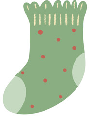 santa sock
