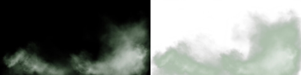 Ethereal smoke overlay illustration in contrasting black and white, creating a mystical atmosphere for creative projects and enhancing visual storytelling with copy space