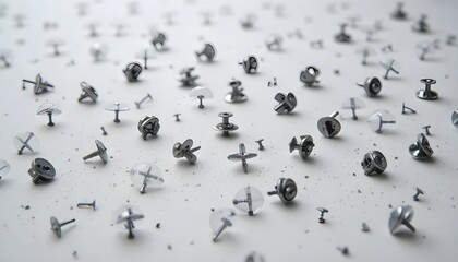 snow falling from the crowd