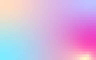 Pastel Gradient Abstract Background with Soft Pixel Texture