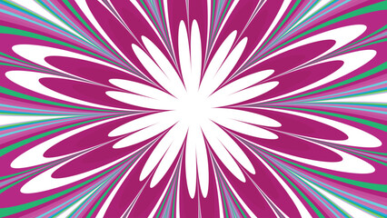 Colorful Abstract Floral Design Background