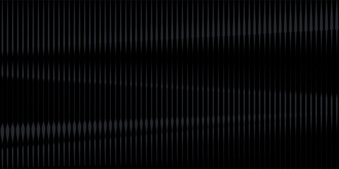 Sleek black background with vertical stripes. The black background has a subtle textured pattern, enhancing its modern, elegant black style. Digital background vector. Black background.