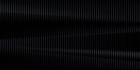 Sleek black background with vertical stripes. The black background has a subtle textured pattern, enhancing its modern, elegant black style. Digital background vector. Black background.
