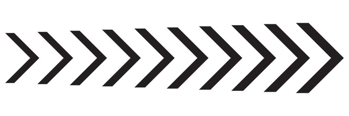 Dynamic moving arrow symbol. Arrow, cursor, dynamic fast symbol sign. Dynamic moving arrow representing speed, fast, acceleration illustration.