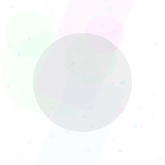 Abstract colorful background with shiny transparent glass sphere bubbles