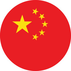 The national flag of china features a large red field and yellow stars