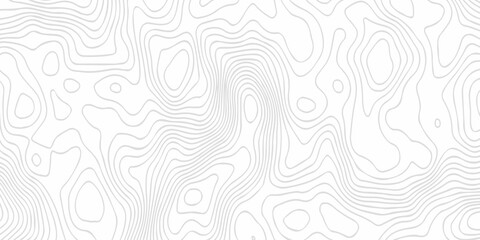 Fototapeta premium lines wavy black contour topographic grid pattern on white background. Topographic map background with abstract contour line pattern. Minimal topography design for modern graphics motion wave.