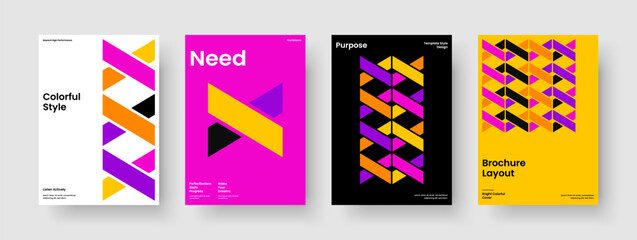 Fototapeta premium Isolated Flyer Design. Modern Background Layout. Creative Report Template. Poster. Banner. Brochure. Book Cover. Business Presentation. Portfolio. Handbill. Pamphlet. Magazine. Newsletter. Catalog