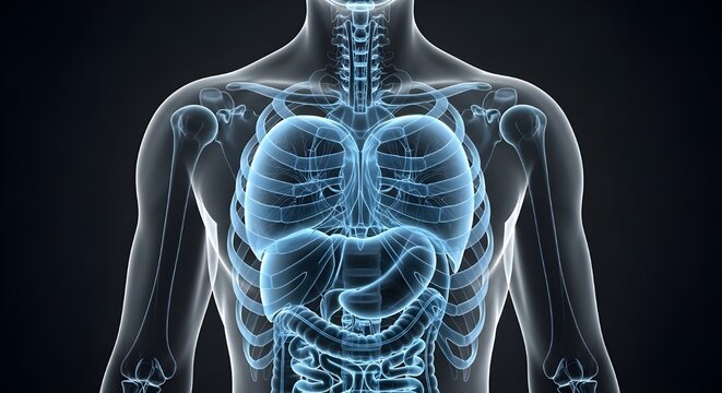 3d rendered illustration of a human body - Powered by Adobe