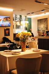 modern dining room